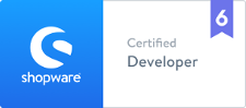 shopware6 zertifizierte Entwicklung